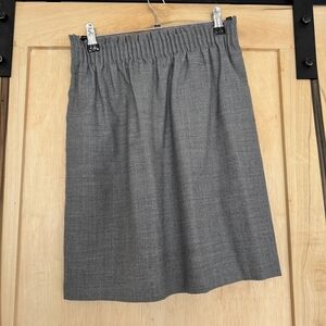 J. Crew Heather Gray Pencil Skirt